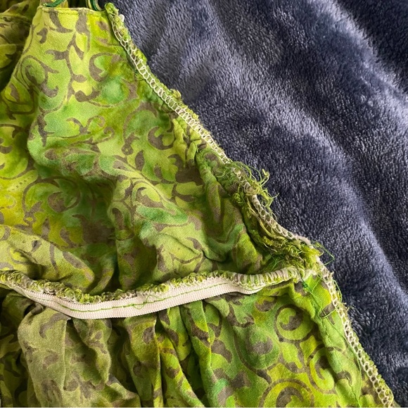 Green boho fairy princess dress - Picture 11 of 14